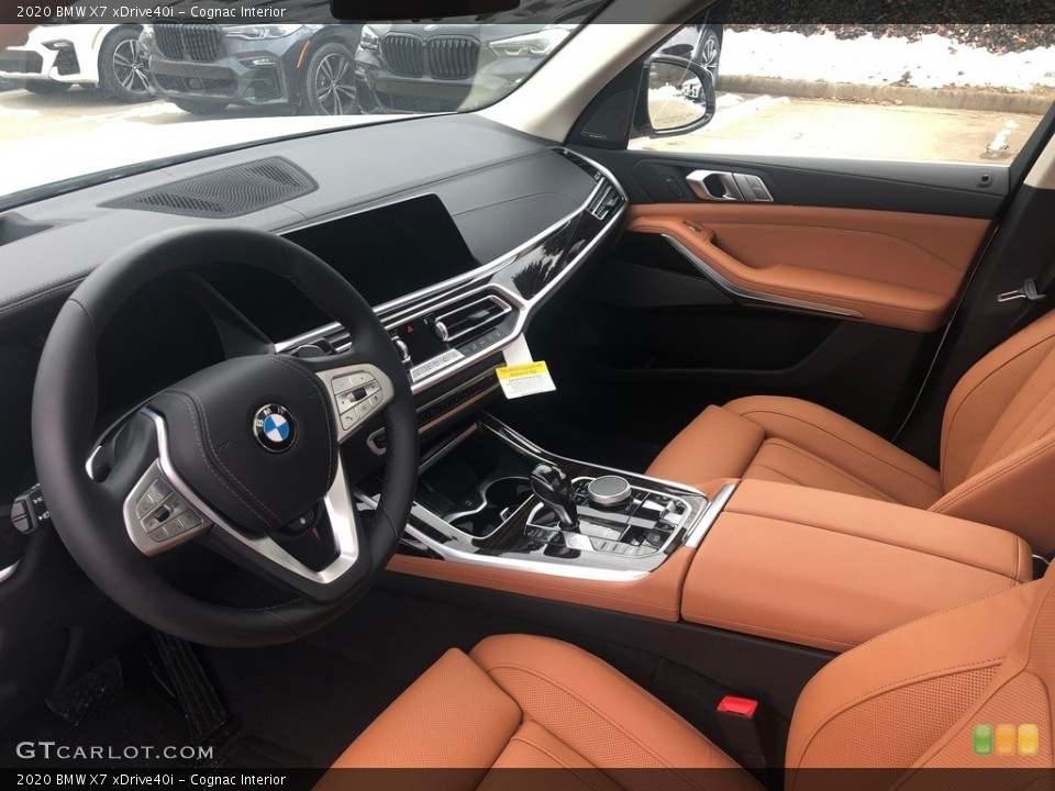 Cognac Interior Photo for the 2020 BMW X7 xDrive40i #137304621