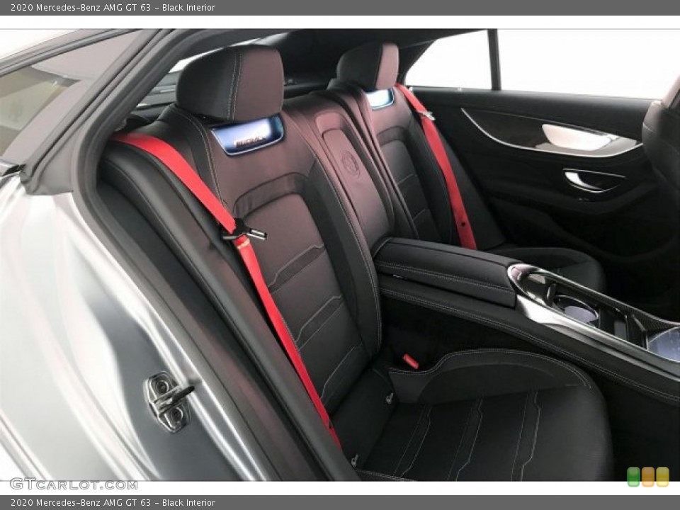 Black Interior Rear Seat for the 2020 Mercedes-Benz AMG GT 63 #137308620