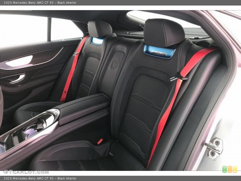 Black Interior Rear Seat for the 2020 Mercedes-Benz AMG GT 63 #137308650