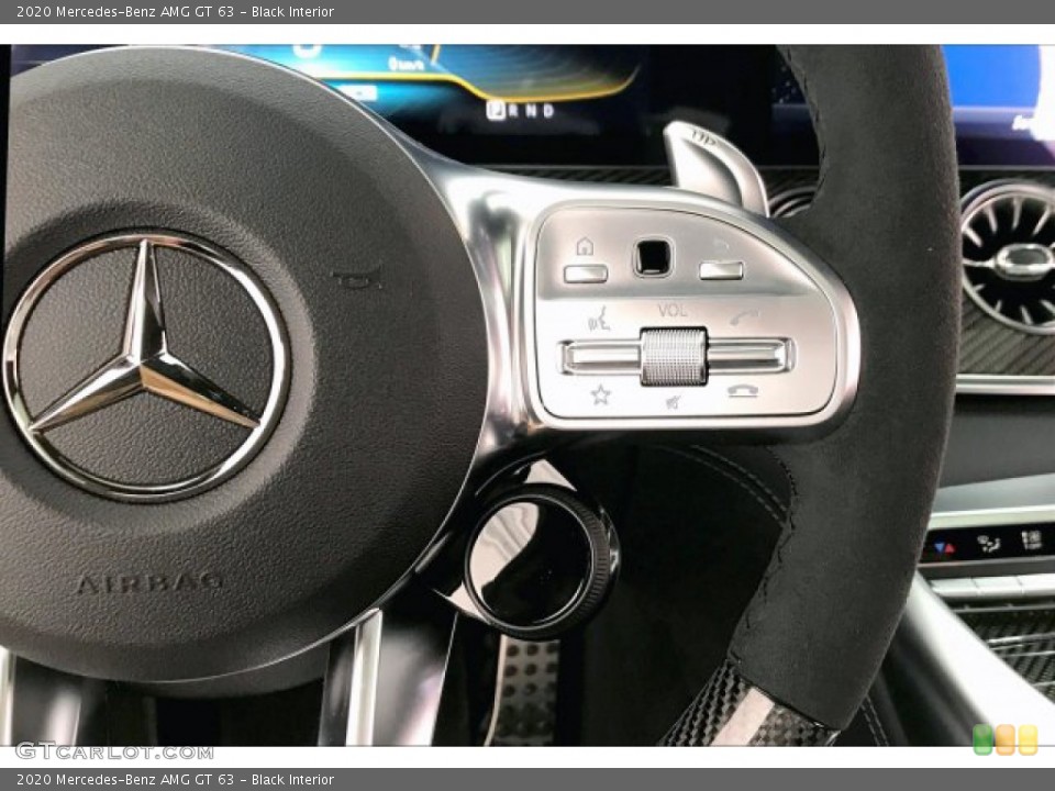 Black Interior Steering Wheel for the 2020 Mercedes-Benz AMG GT 63 #137308725