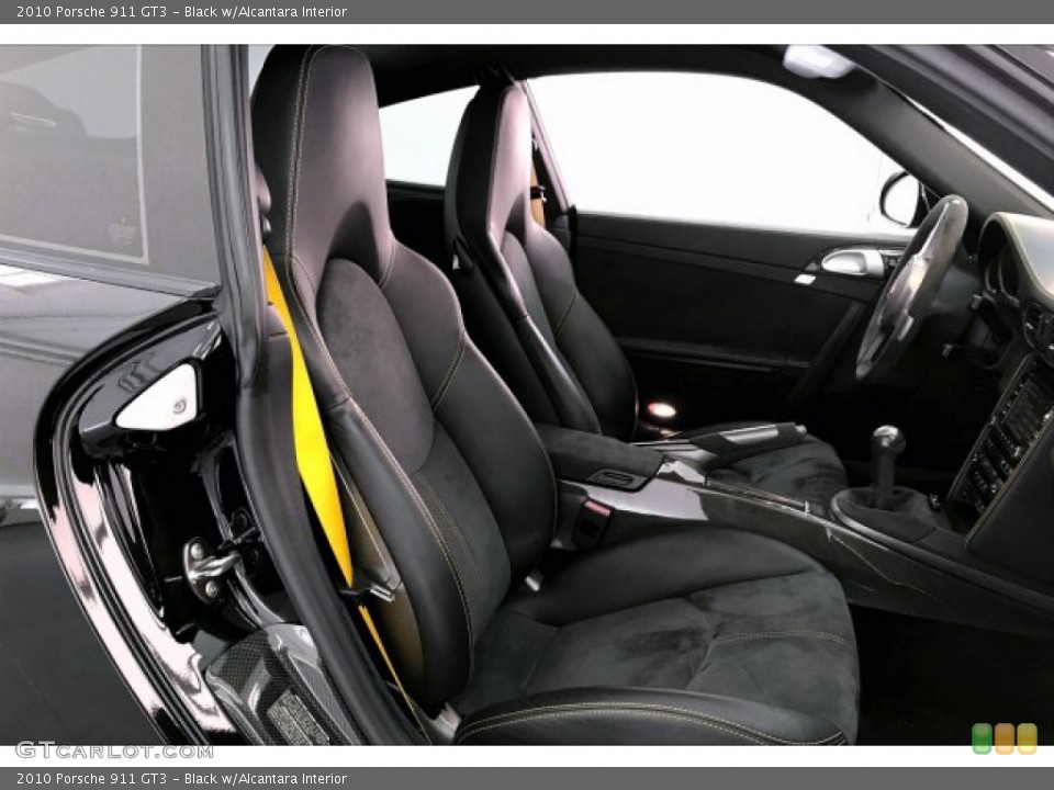Black w/Alcantara Interior Front Seat for the 2010 Porsche 911 GT3 #137327928