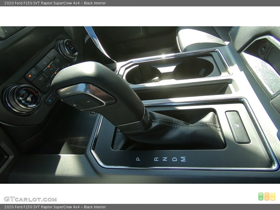 Black Interior Transmission for the 2020 Ford F150 SVT Raptor SuperCrew 4x4 #137328762