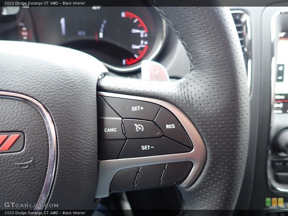 Black Interior Steering Wheel for the 2020 Dodge Durango GT AWD #137333203