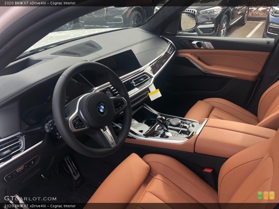Cognac 2020 BMW X7 Interiors