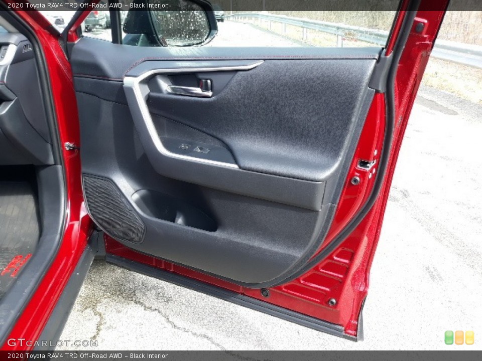 Black Interior Door Panel for the 2020 Toyota RAV4 TRD Off-Road AWD #137342849