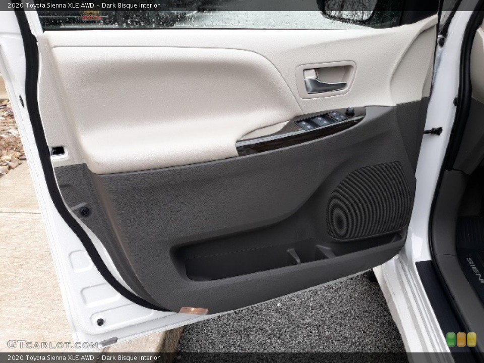 Dark Bisque Interior Door Panel for the 2020 Toyota Sienna XLE AWD #137346029