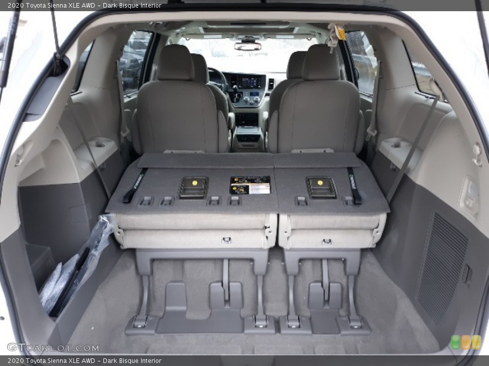 Dark Bisque Interior Trunk for the 2020 Toyota Sienna XLE AWD #137346160