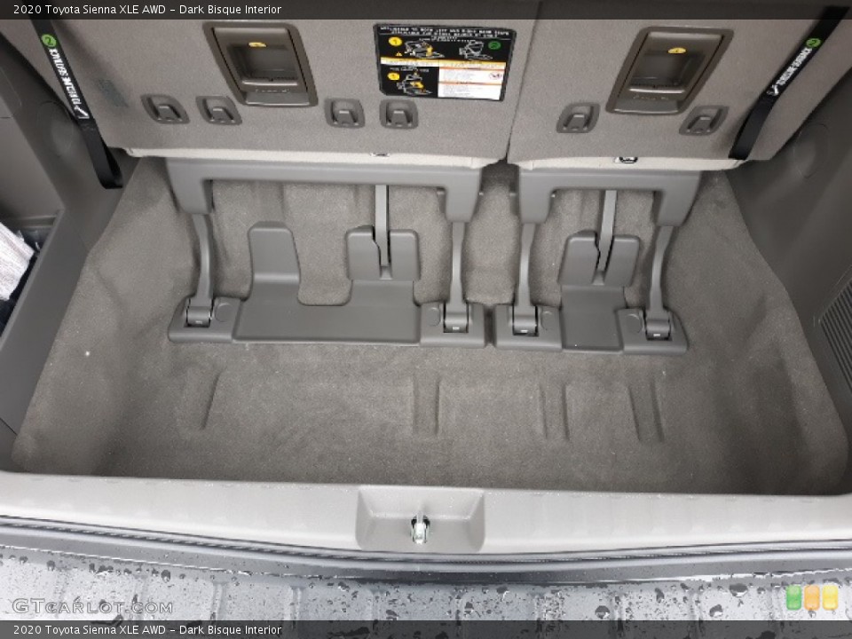 Dark Bisque Interior Trunk for the 2020 Toyota Sienna XLE AWD #137346202