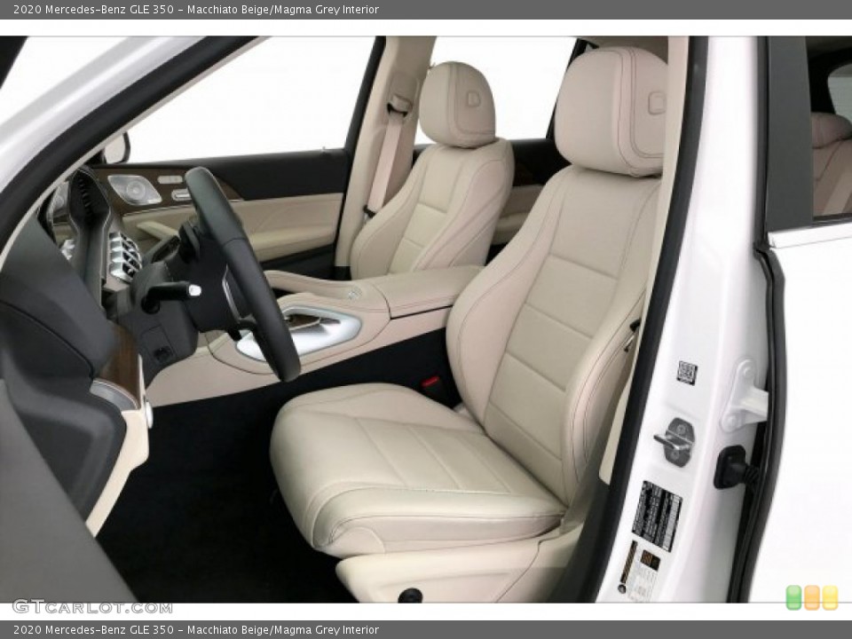 Macchiato Beige/Magma Grey Interior Front Seat for the 2020 Mercedes-Benz GLE 350 #137356213