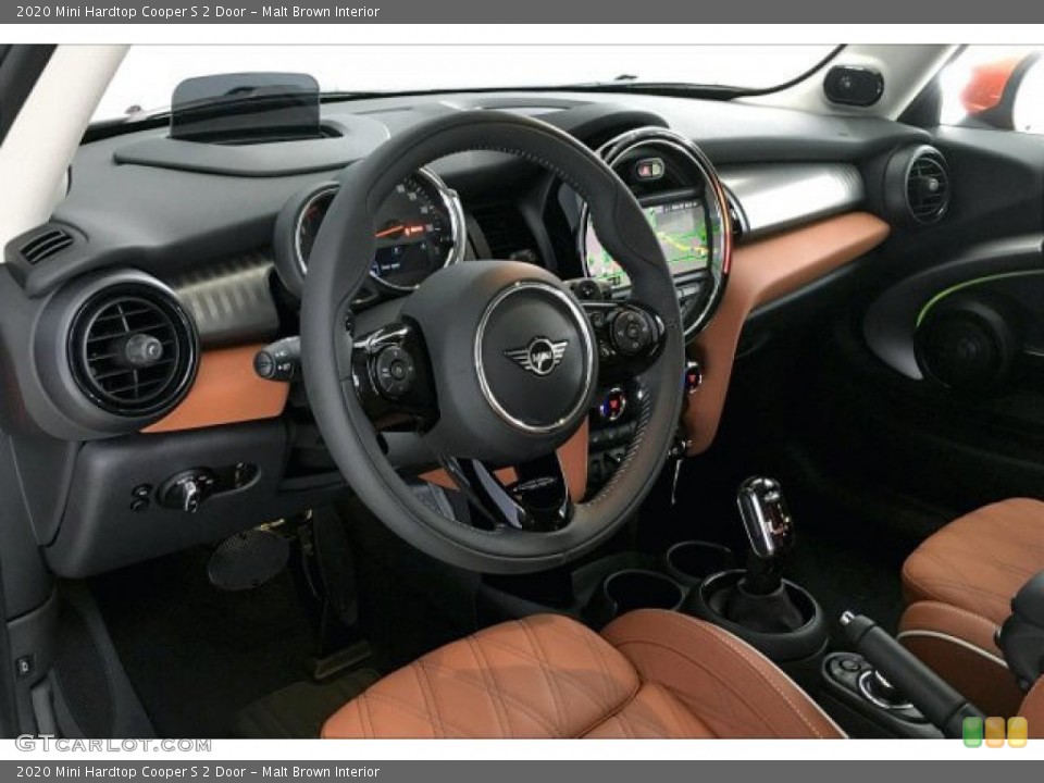 Malt Brown Interior Front Seat for the 2020 Mini Hardtop Cooper S 2 Door #137361277