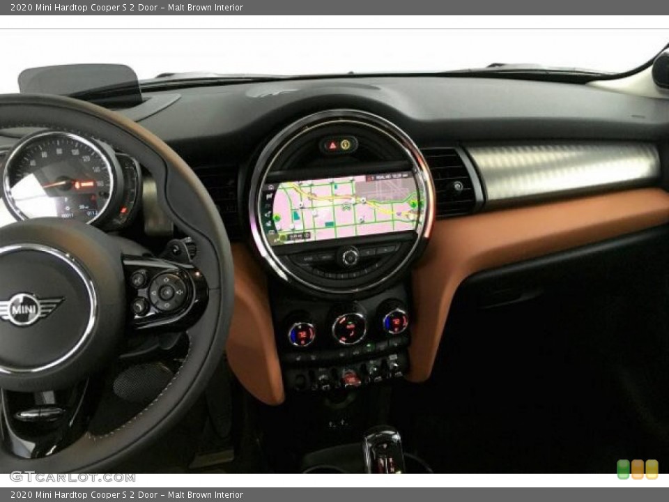 Malt Brown Interior Dashboard for the 2020 Mini Hardtop Cooper S 2 Door #137361286