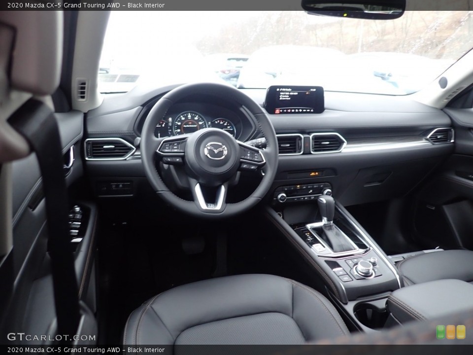 Black Interior Photo for the 2020 Mazda CX-5 Grand Touring AWD #137368327