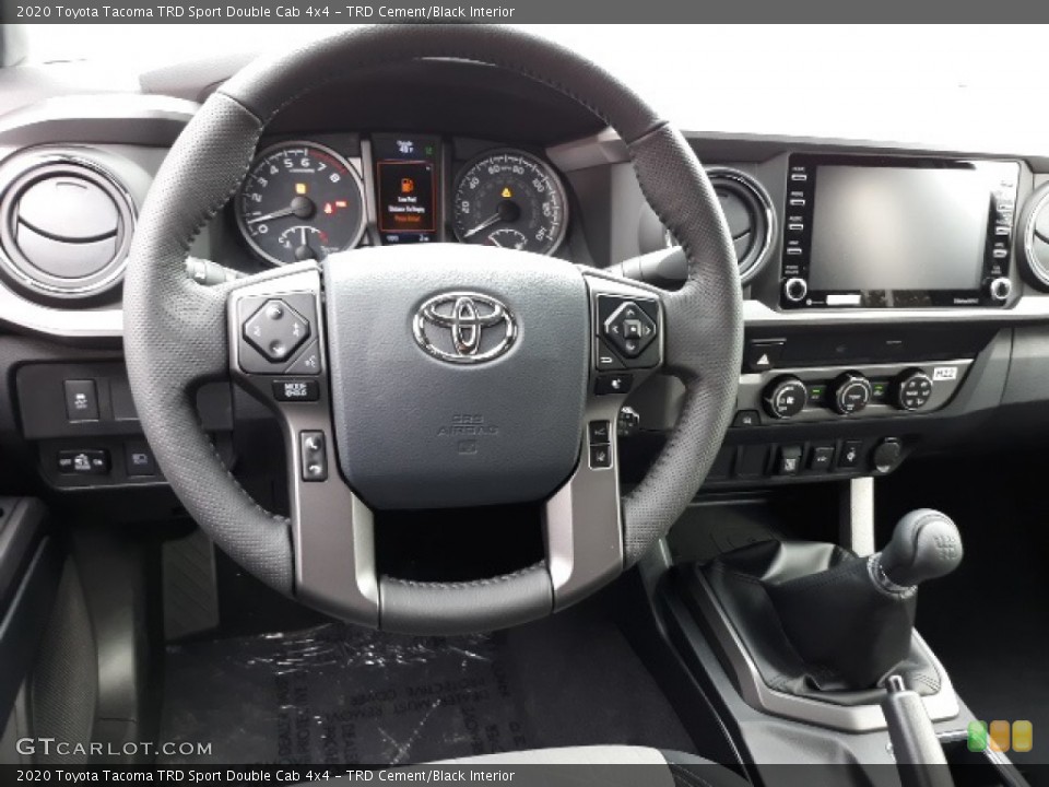 TRD Cement/Black Interior Dashboard for the 2020 Toyota Tacoma TRD Sport Double Cab 4x4 #137371804