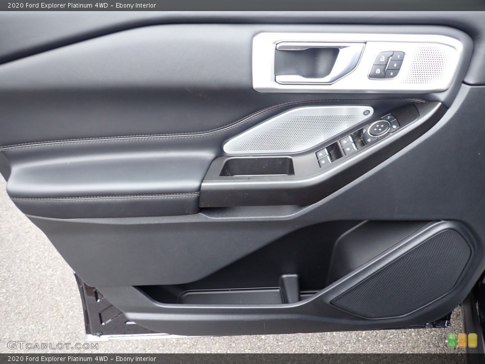 Ebony Interior Door Panel for the 2020 Ford Explorer Platinum 4WD #137372044
