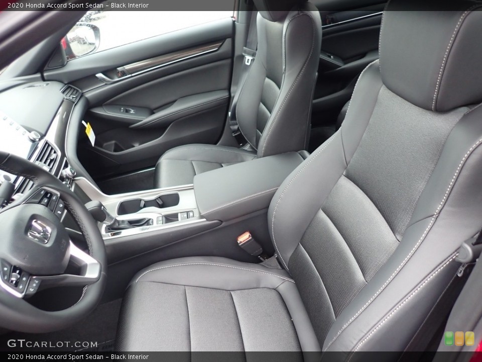 Black Interior Front Seat for the 2020 Honda Accord Sport Sedan #137372473