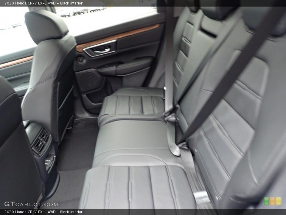 Black Interior Rear Seat for the 2020 Honda CR-V EX-L AWD #137375467