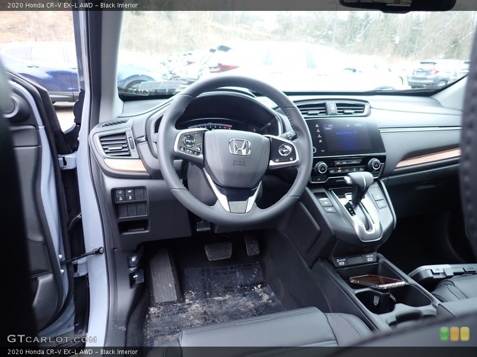 Black Interior Dashboard for the 2020 Honda CR-V EX-L AWD #137375488