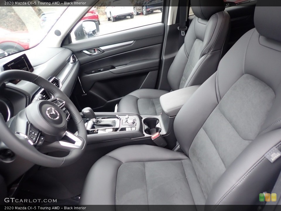 Black Interior Front Seat for the 2020 Mazda CX-5 Touring AWD #137377980