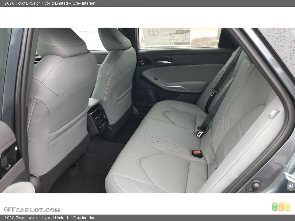 Gray Interior Rear Seat for the 2020 Toyota Avalon Hybrid Limited #137378950