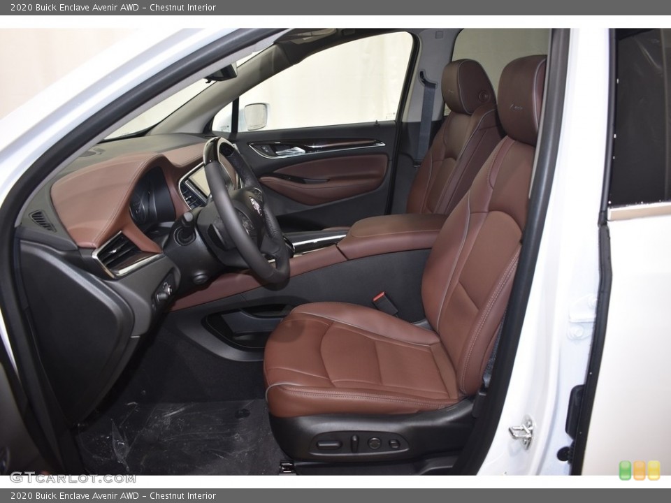 Chestnut Interior Photo for the 2020 Buick Enclave Avenir AWD #137380720