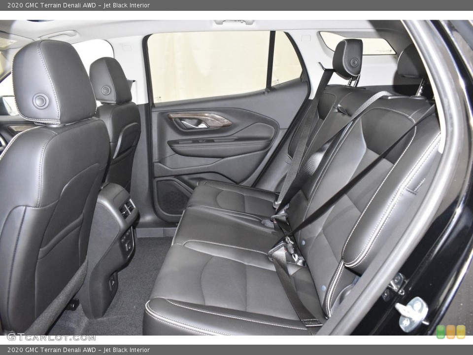 Jet Black Interior Rear Seat for the 2020 GMC Terrain Denali AWD #137381626