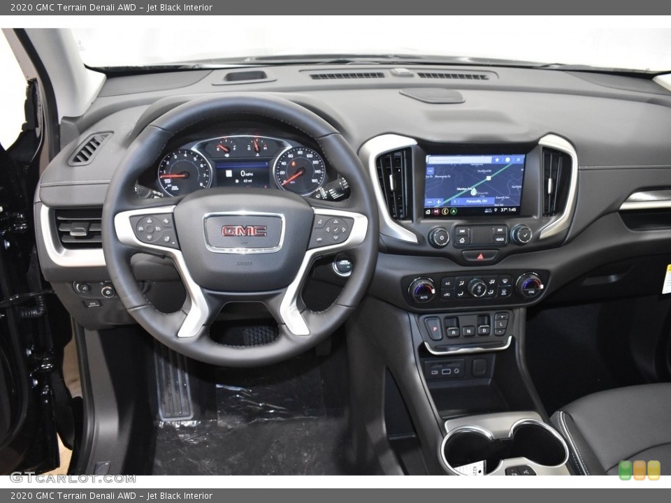 Jet Black Interior Dashboard for the 2020 GMC Terrain Denali AWD #137381647
