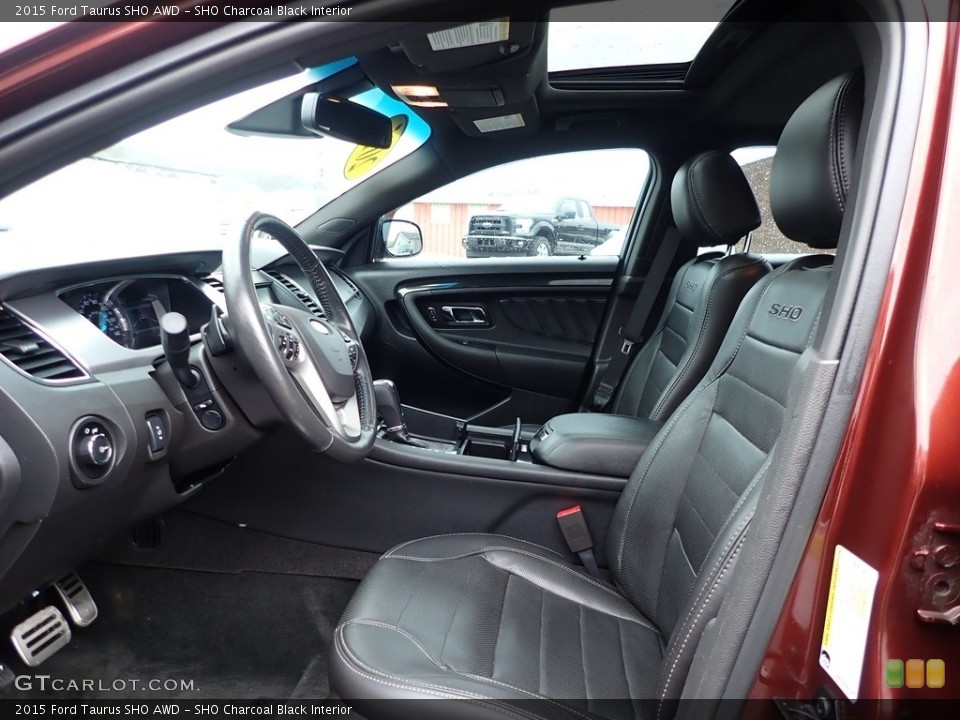 SHO Charcoal Black Interior Front Seat for the 2015 Ford Taurus SHO AWD #137382259
