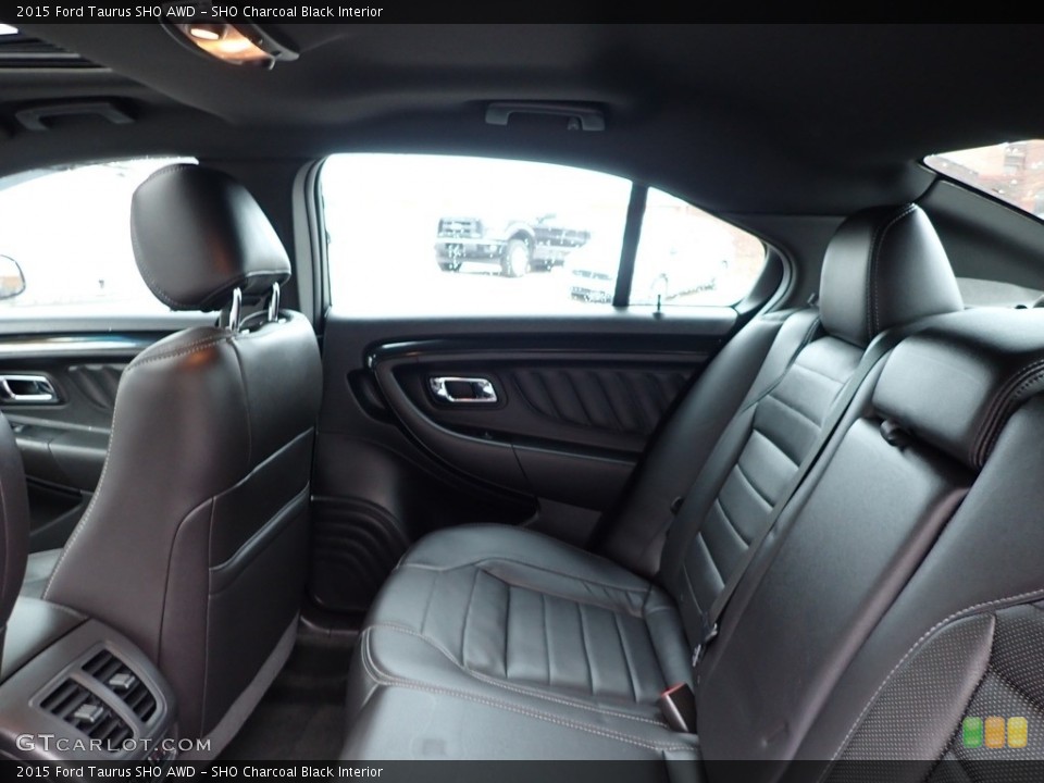 SHO Charcoal Black Interior Rear Seat for the 2015 Ford Taurus SHO AWD #137382283