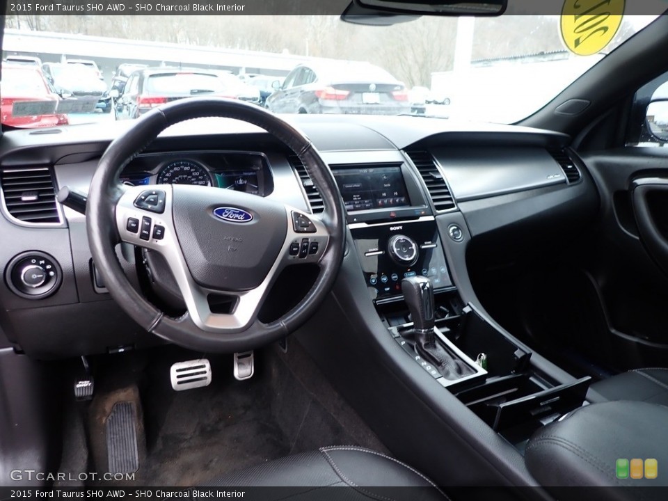 SHO Charcoal Black Interior Dashboard for the 2015 Ford Taurus SHO AWD #137382307