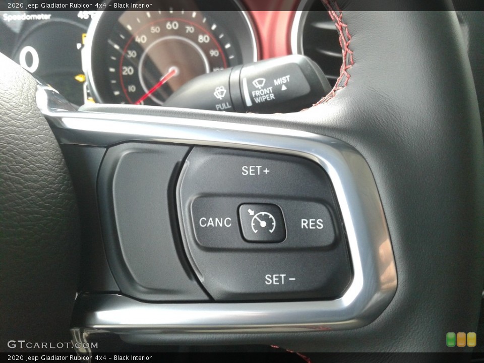Black Interior Steering Wheel for the 2020 Jeep Gladiator Rubicon 4x4 #137399004