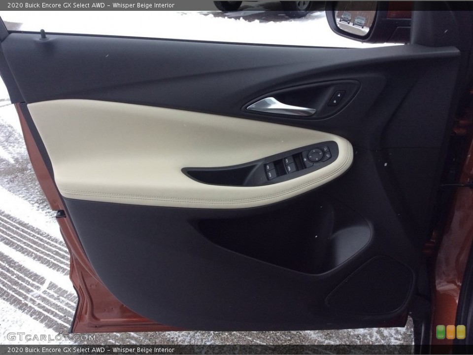 Whisper Beige Interior Door Panel for the 2020 Buick Encore GX Select AWD #137402166