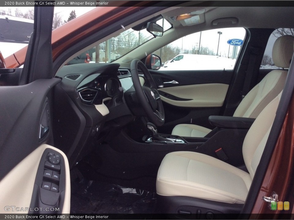 Whisper Beige Interior Front Seat for the 2020 Buick Encore GX Select AWD #137402196