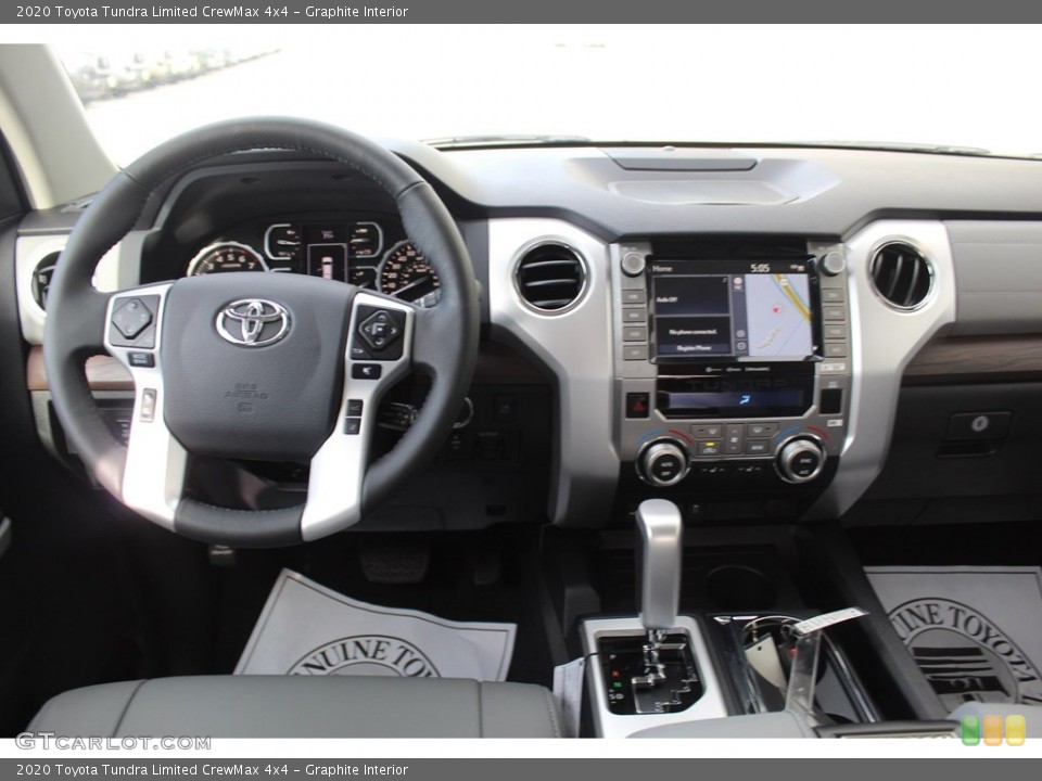 Graphite Interior Dashboard for the 2020 Toyota Tundra Limited CrewMax 4x4 #137414790