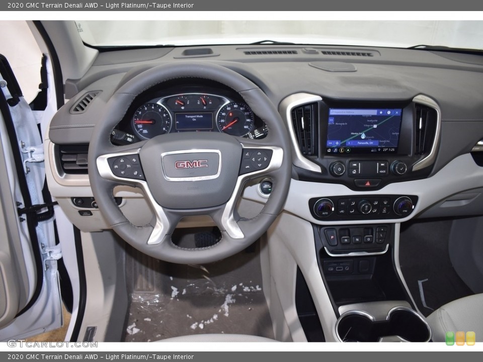 Light Platinum/­Taupe Interior Dashboard for the 2020 GMC Terrain Denali AWD #137424763