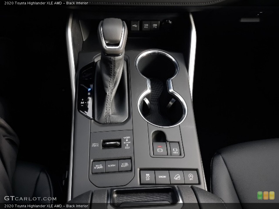 Black Interior Transmission for the 2020 Toyota Highlander XLE AWD #137426164