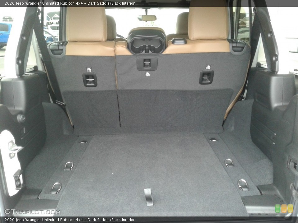 Dark Saddle/Black Interior Trunk for the 2020 Jeep Wrangler Unlimited Rubicon 4x4 #137430073