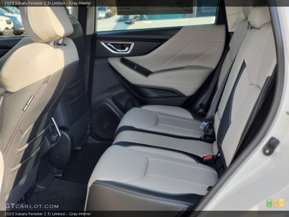 Gray Interior Rear Seat for the 2020 Subaru Forester 2.5i Limited #137433127