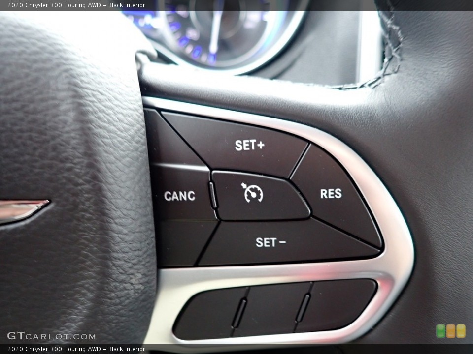 Black Interior Steering Wheel for the 2020 Chrysler 300 Touring AWD #137435653