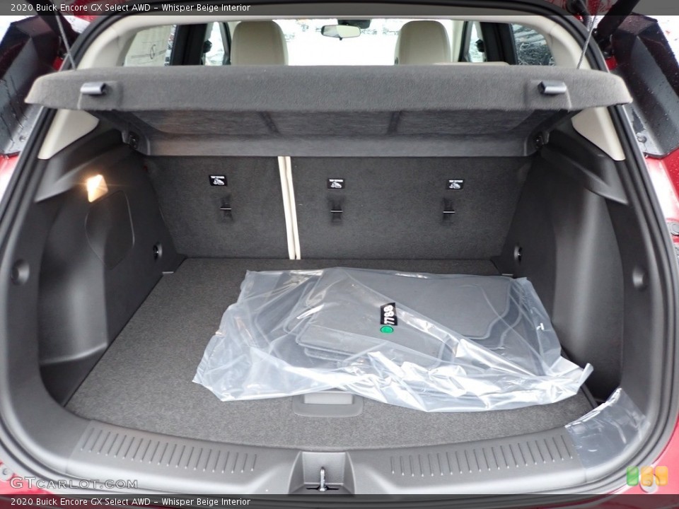 Whisper Beige Interior Trunk for the 2020 Buick Encore GX Select AWD #137438462