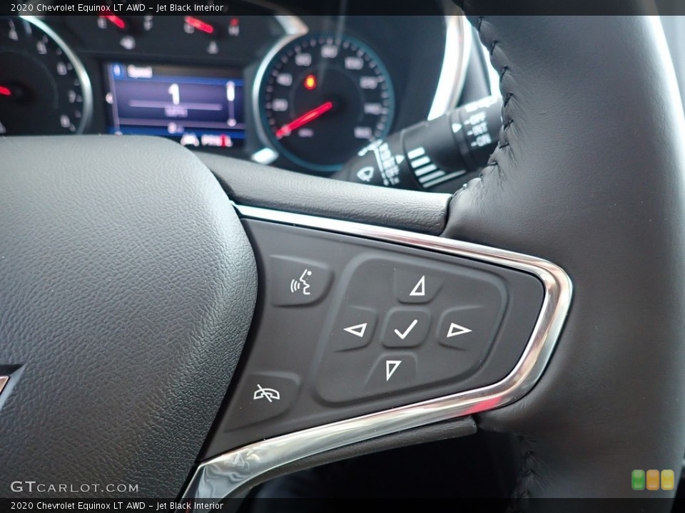 Jet Black Interior Steering Wheel for the 2020 Chevrolet Equinox LT AWD #137442923