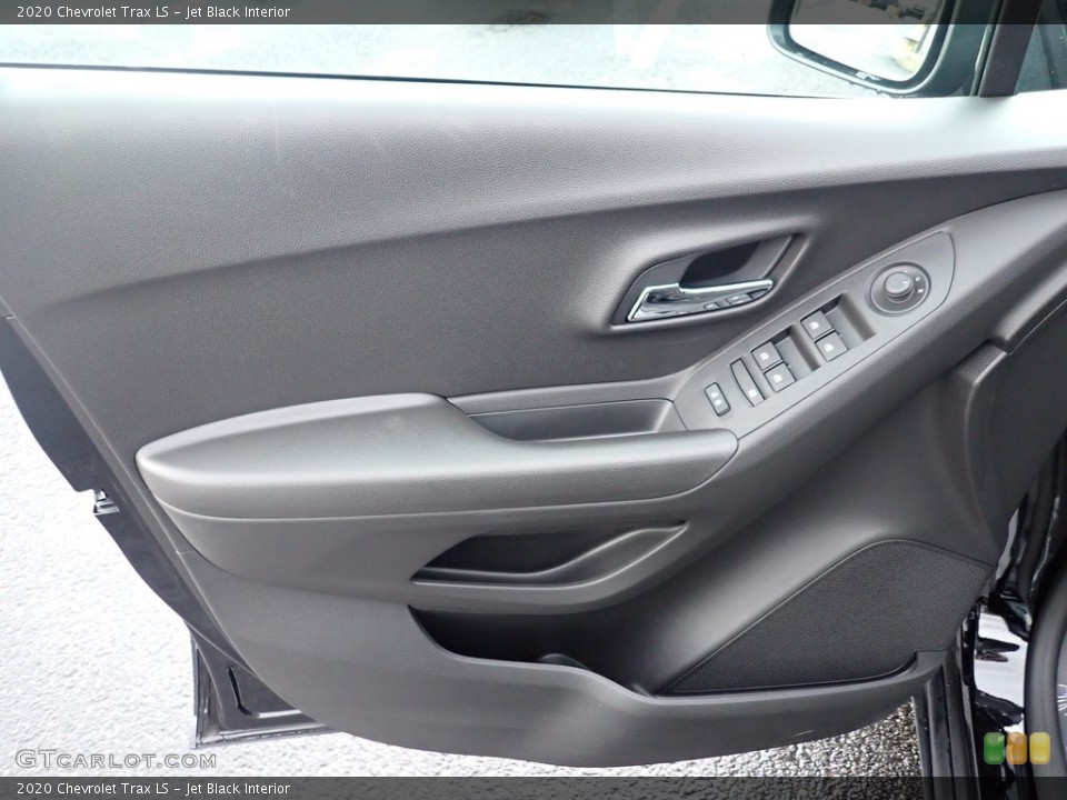 Jet Black Interior Door Panel for the 2020 Chevrolet Trax LS #137444954