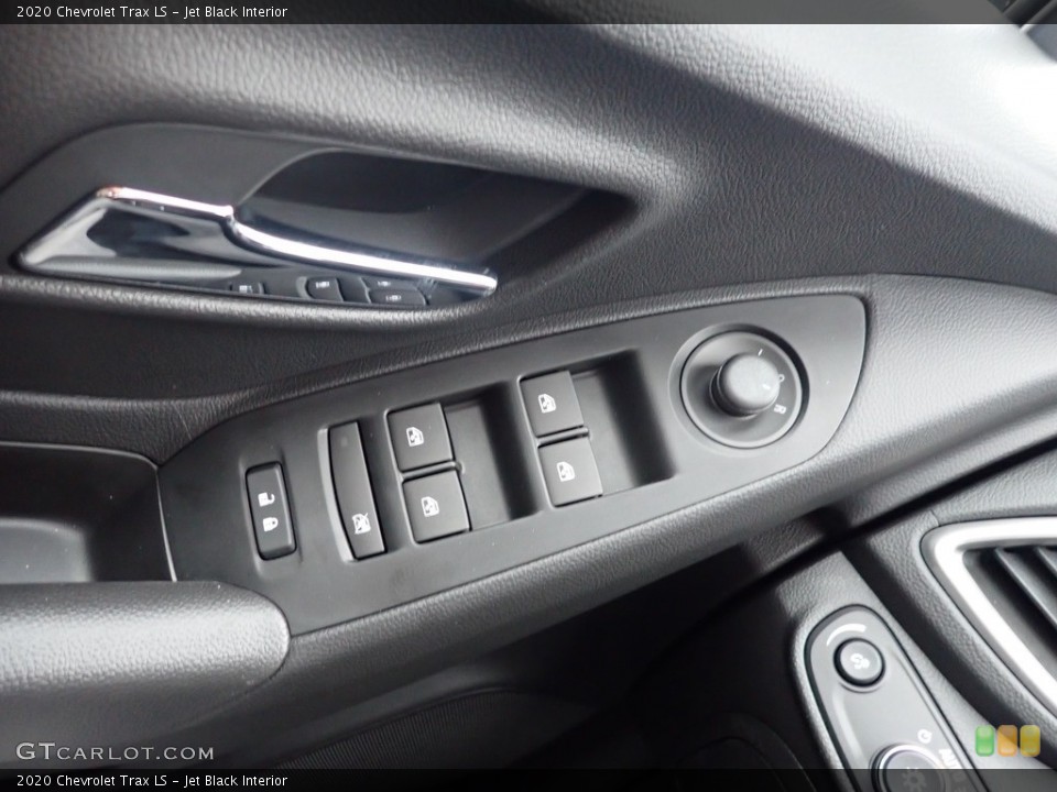 Jet Black Interior Controls for the 2020 Chevrolet Trax LS #137448854