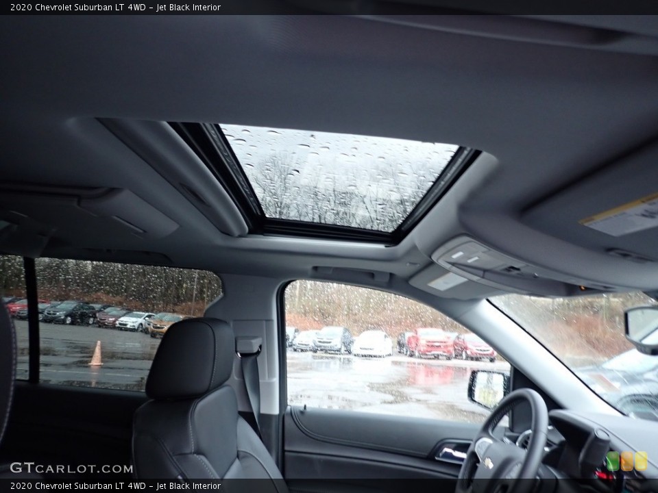 Jet Black Interior Sunroof for the 2020 Chevrolet Suburban LT 4WD #137449136