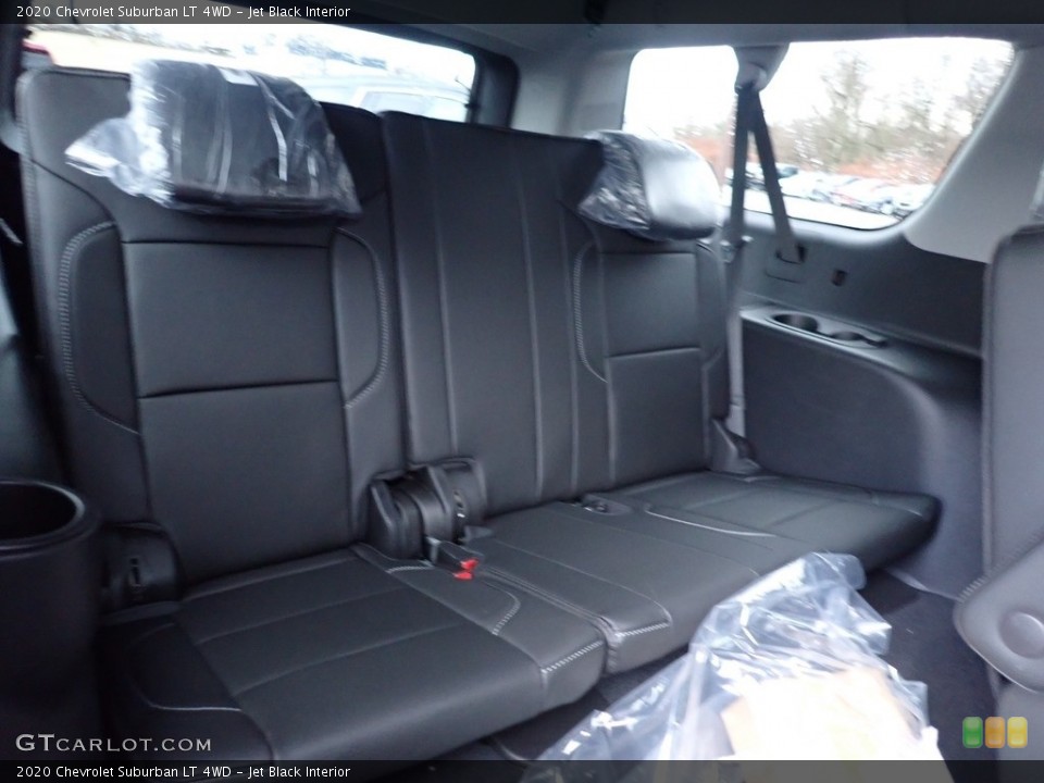 Jet Black Interior Rear Seat for the 2020 Chevrolet Suburban LT 4WD #137449178