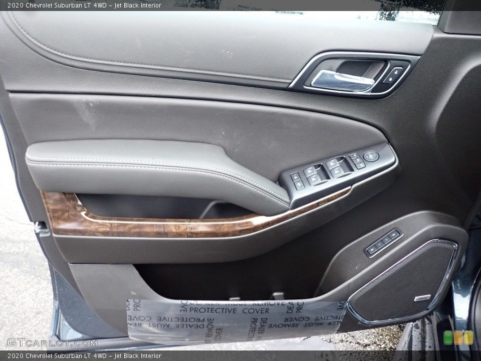 Jet Black Interior Door Panel for the 2020 Chevrolet Suburban LT 4WD #137449223