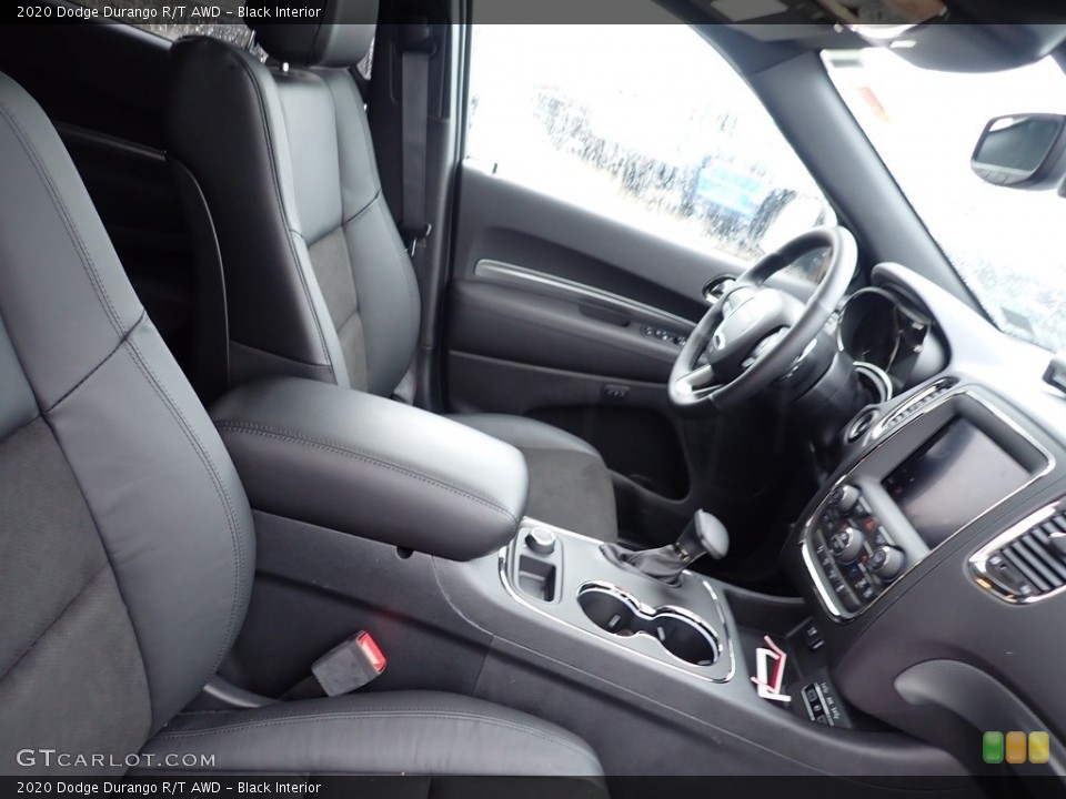 Black Interior Front Seat for the 2020 Dodge Durango R/T AWD #137450123