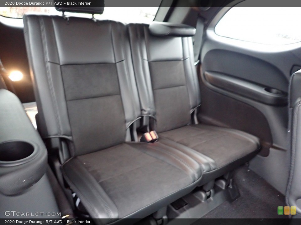 Black Interior Rear Seat for the 2020 Dodge Durango R/T AWD #137450189