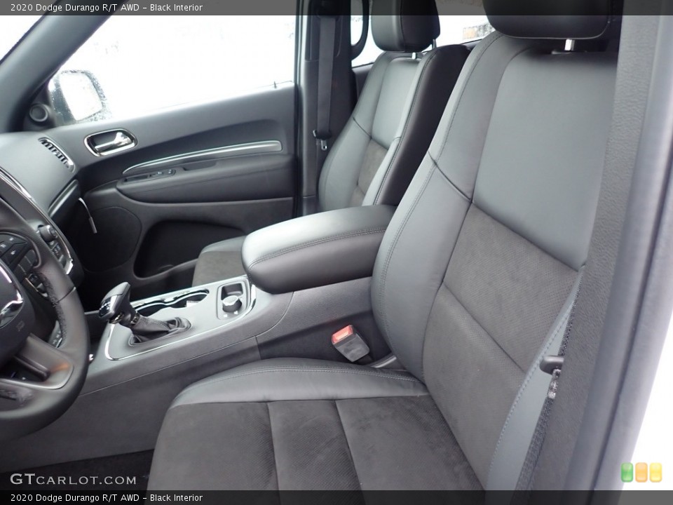 Black Interior Front Seat for the 2020 Dodge Durango R/T AWD #137450210