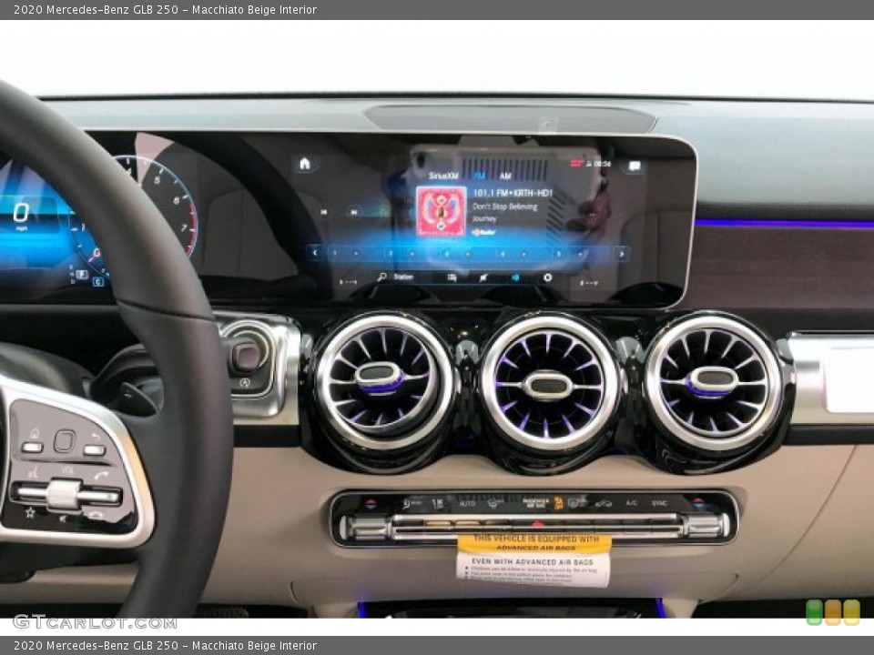 Macchiato Beige Interior Controls for the 2020 Mercedes-Benz GLB 250 #137451479
