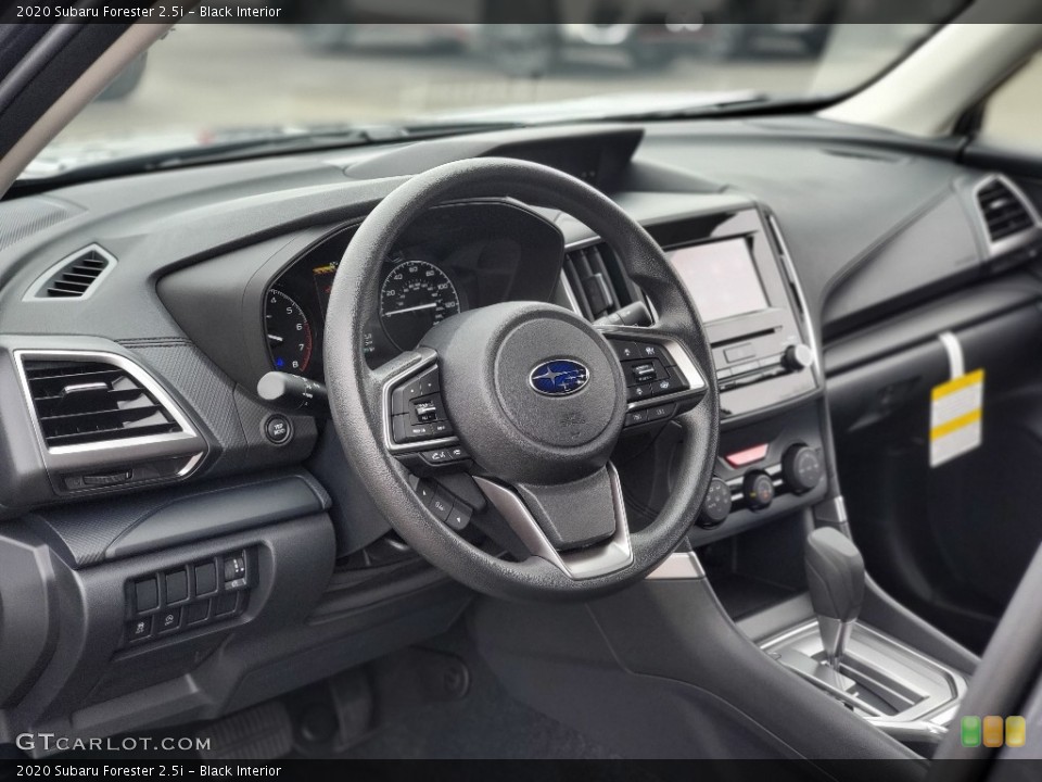 Black Interior Dashboard for the 2020 Subaru Forester 2.5i #137451632